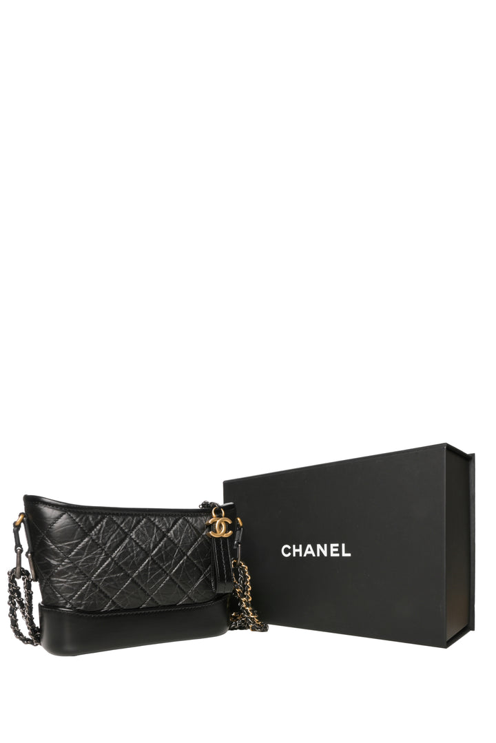 Chanel Aged Calfskin Small Gabrielle Hobo
