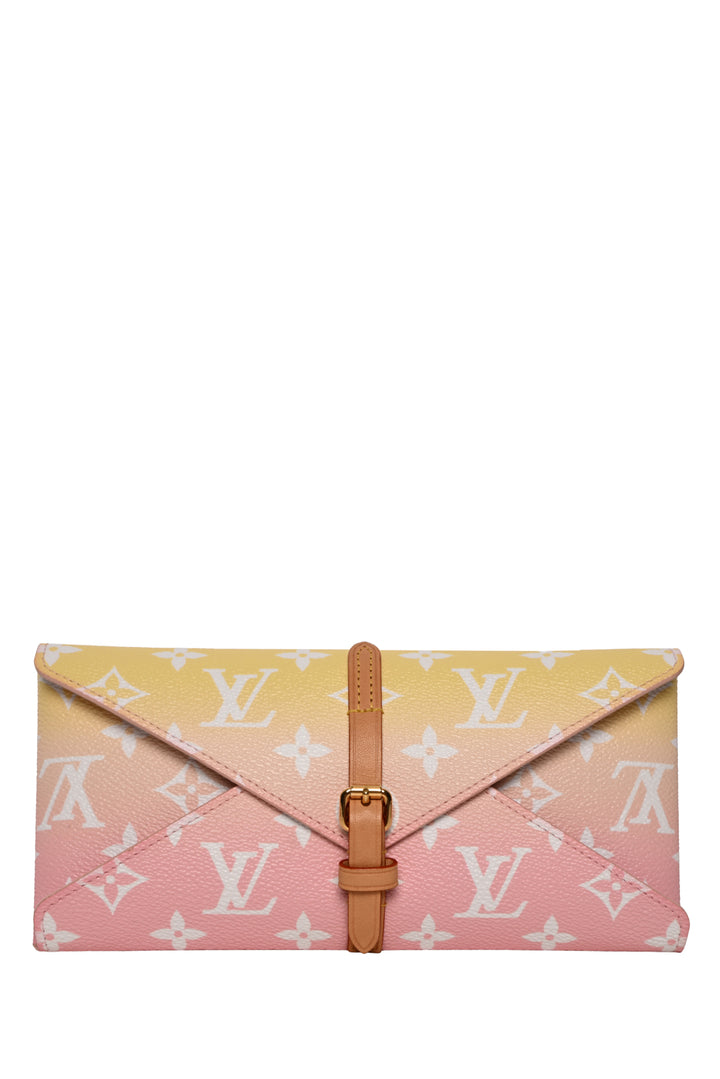 Louis Vuitton 2021 Monogram Makeup Brush Envelope Pouch