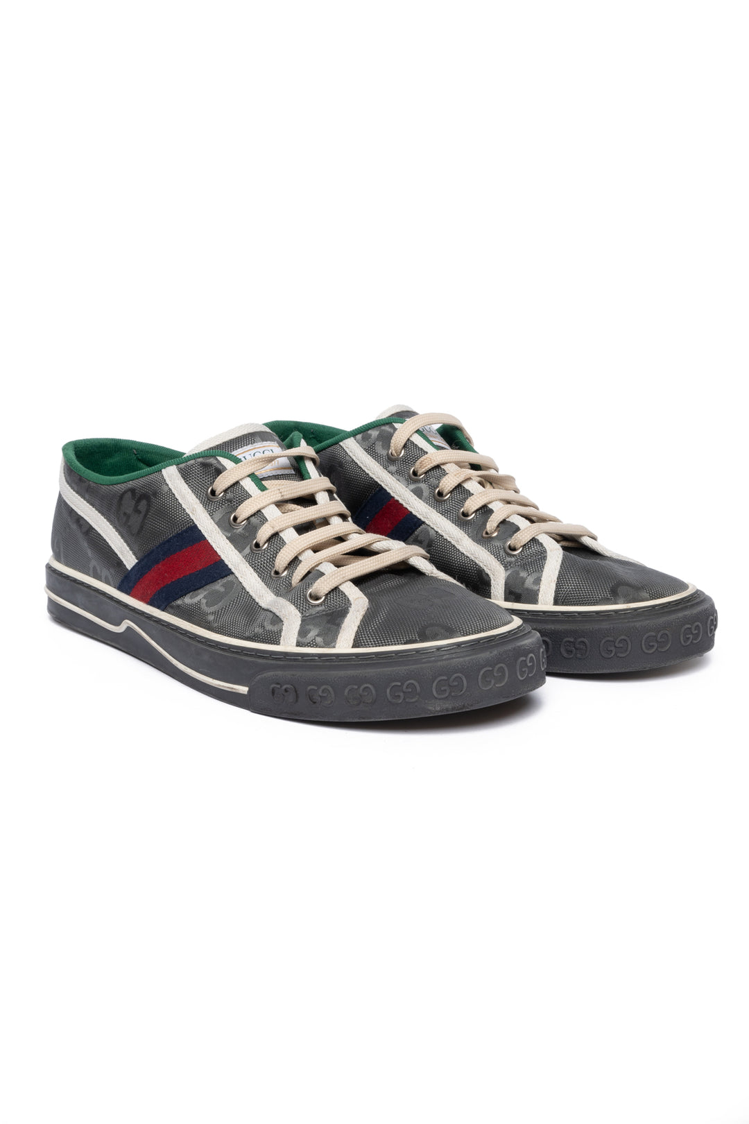 Gucci Size 10 Men's GG Tennis 1977 Sneakers