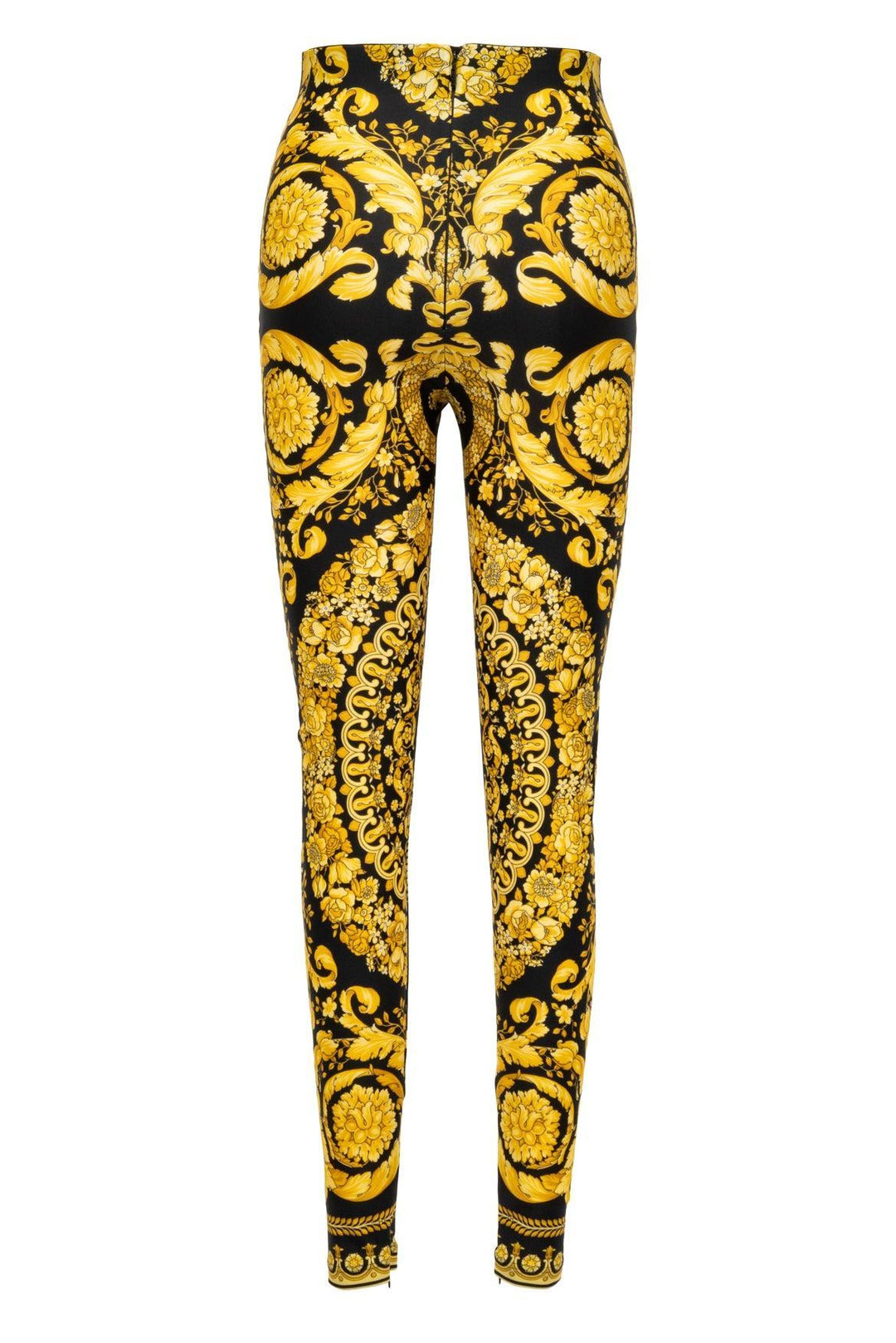 Versace Size 36 Tribute Baroque 1992 Printed Leggings