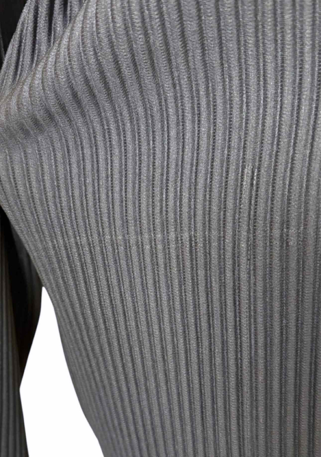 Issey Miyake Homme Plisse Size 4 Men's Pleated Poly Cardigan