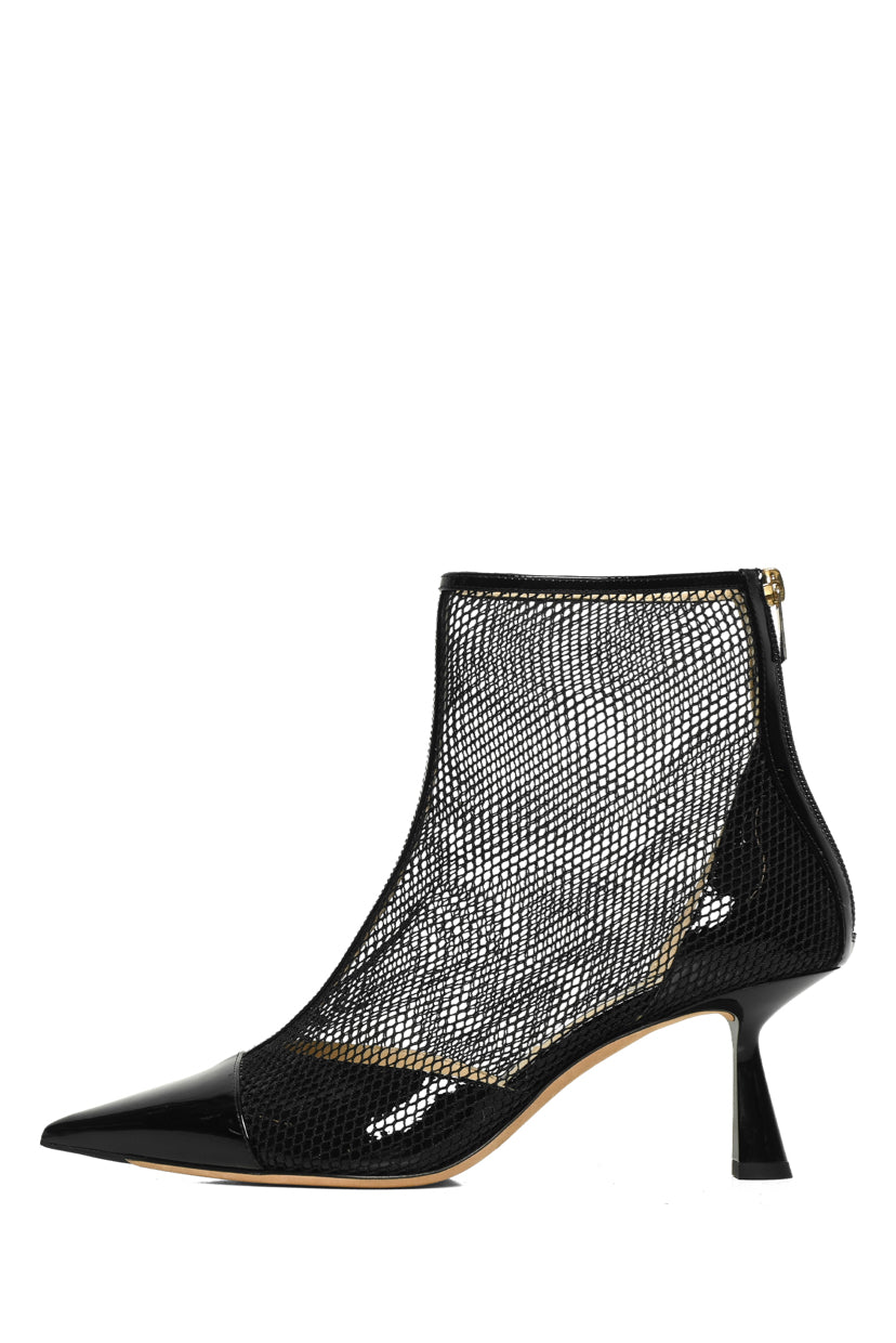 Jimmy Choo Size 41 Mesh Heeled Booties