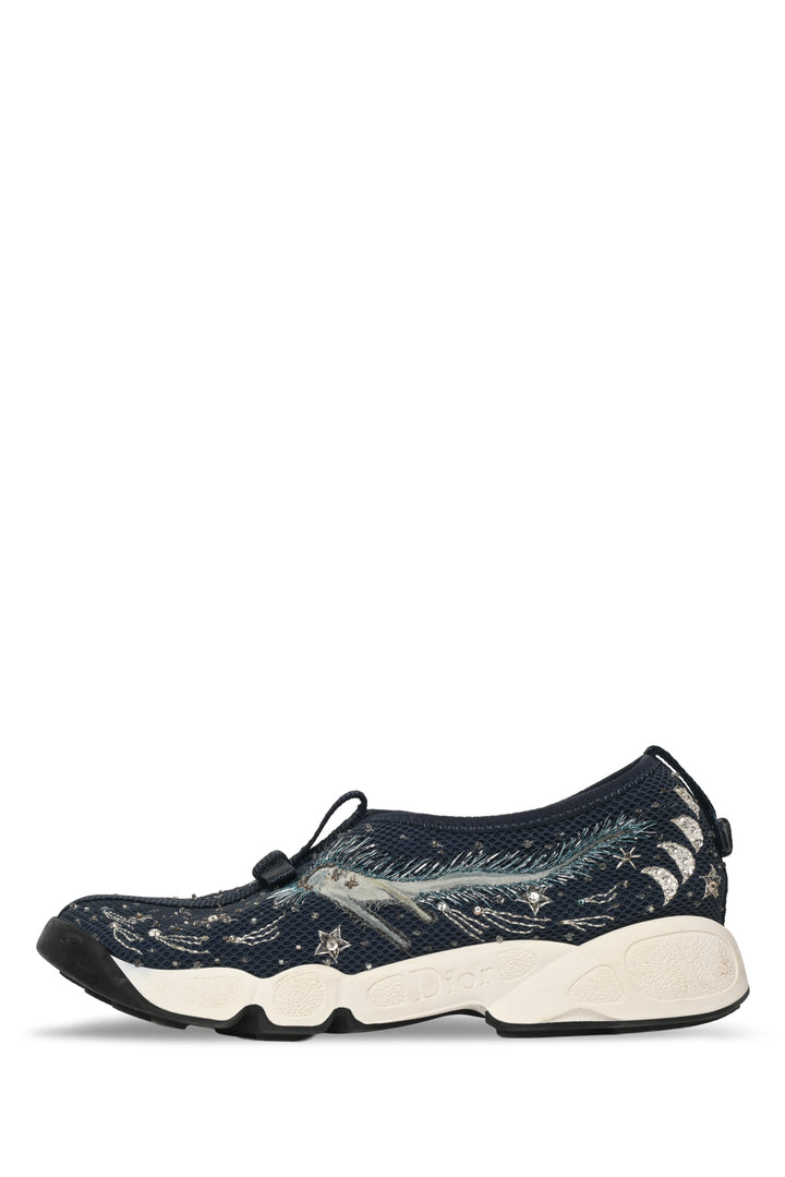 Dior Size 35 'I Feel Blue' Fusion Slip On Sneaker