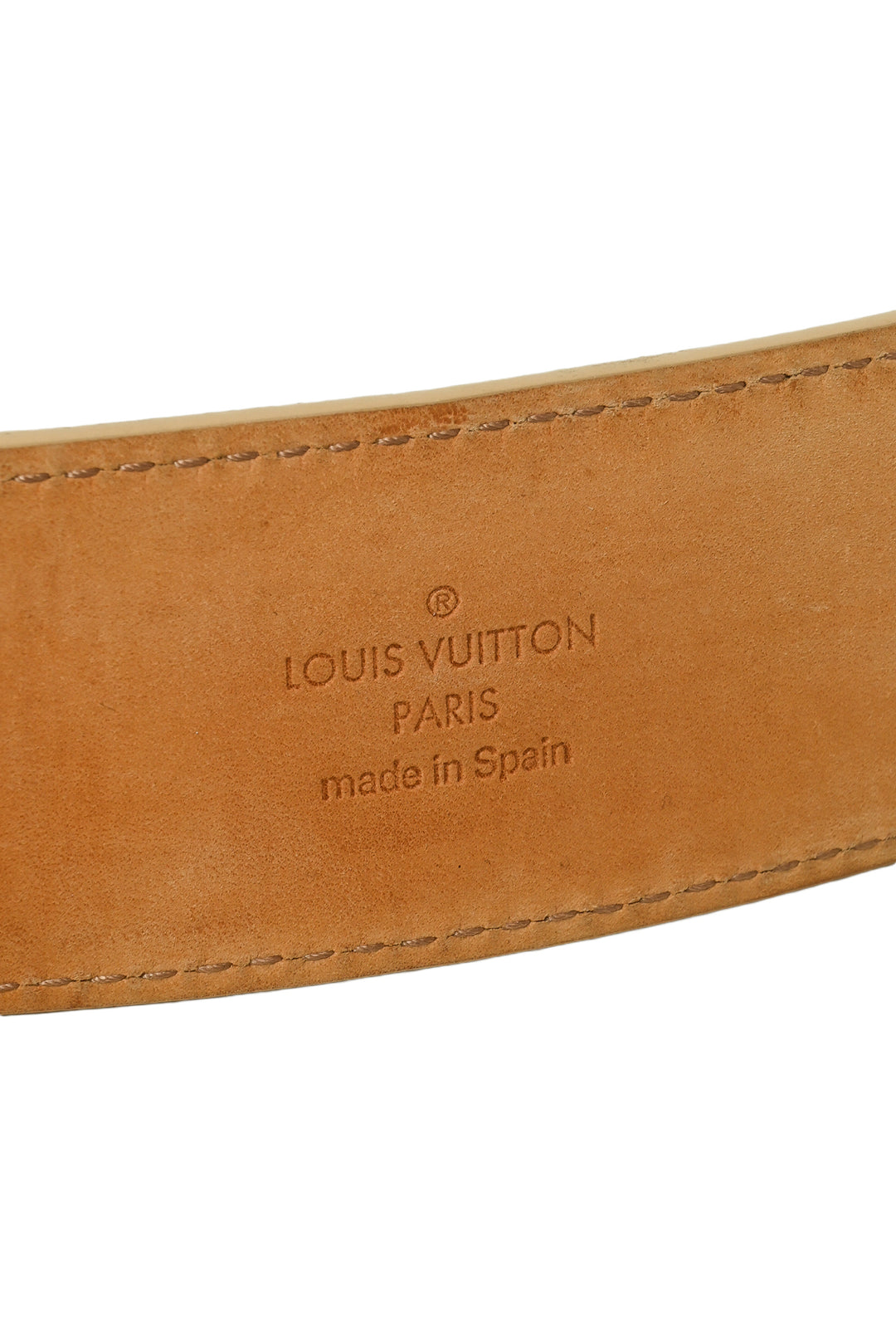Louis Vuitton Size 36 Men's LV Azur Damier Initiales Belt