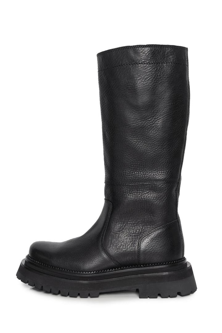 Ami Size 40 Alexandre Mattiussi Riding Mid Calf Boots