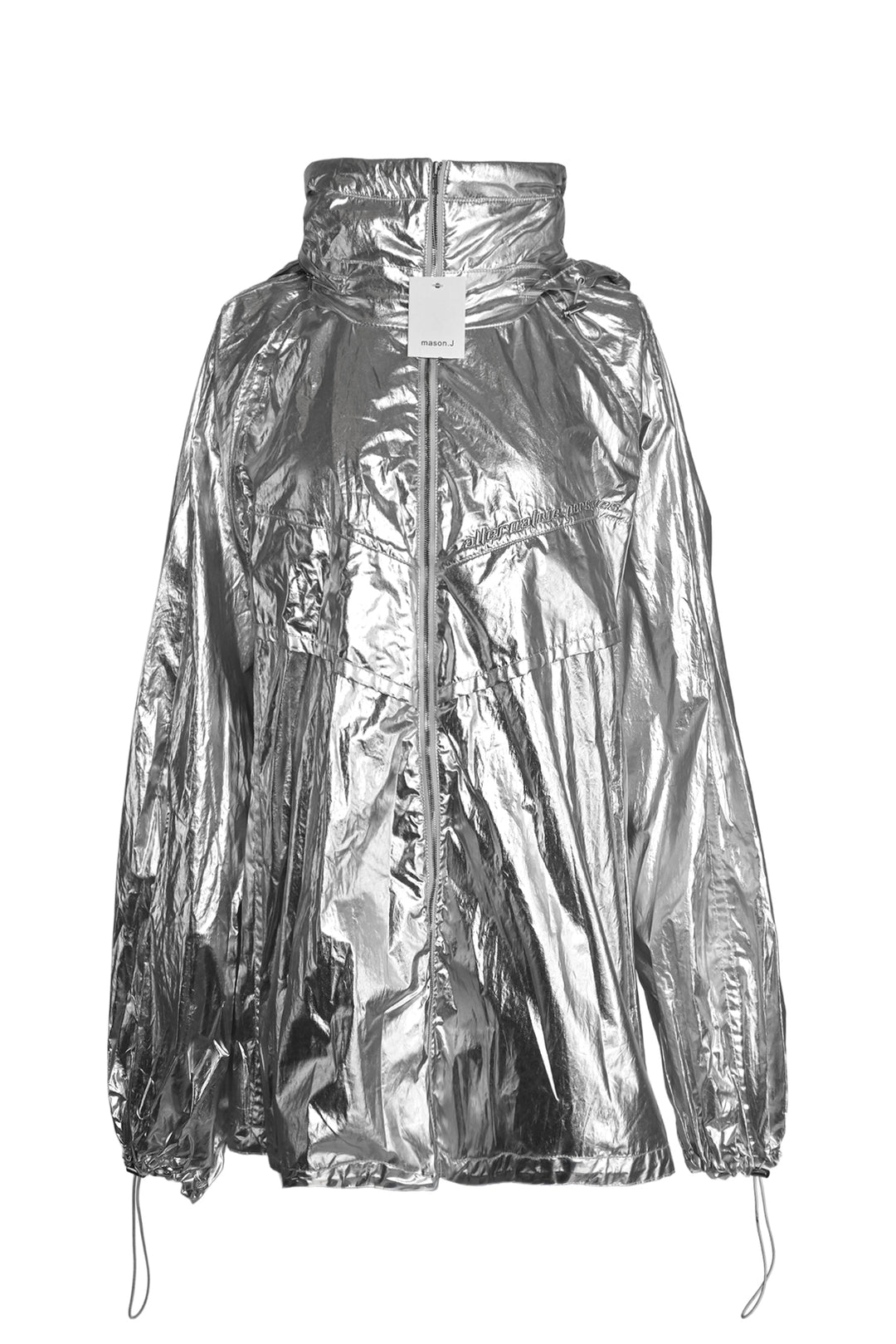 Juun.J Size 48 Men's Oversized Hooded Raincoat