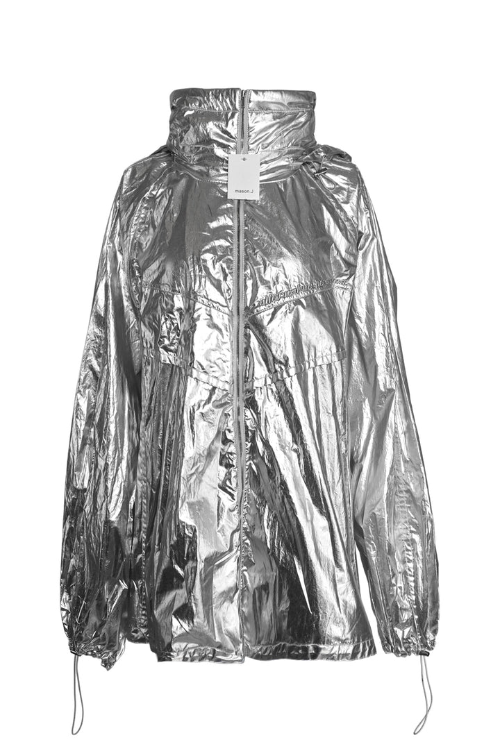 Juun.J Size 48 Men's Oversized Hooded Raincoat