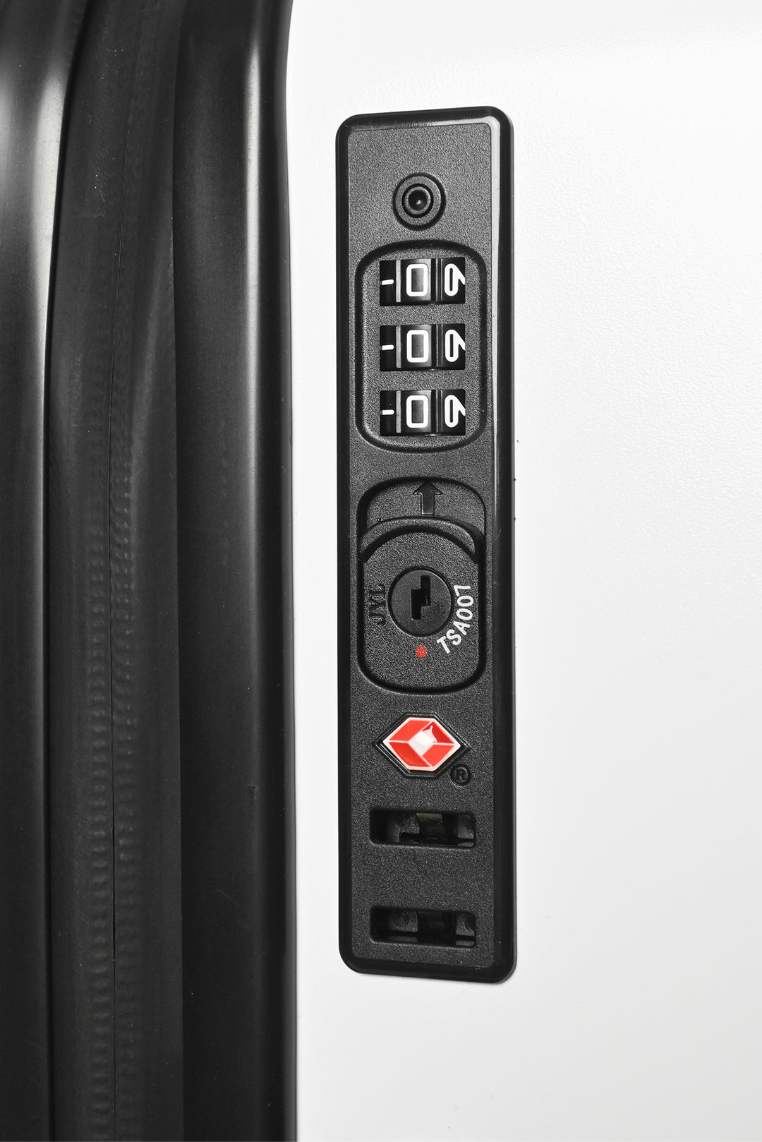 Off White Arrow Trolley Suitcase