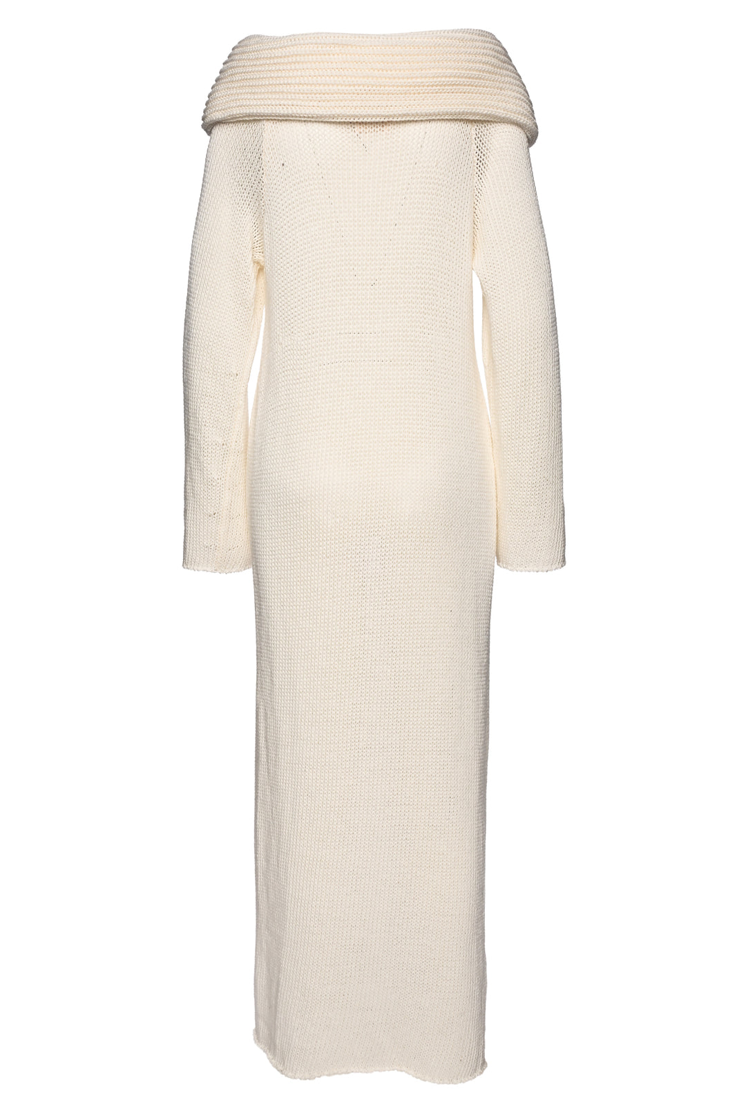 Khaite Size S Cyra Knitted Cotton-Blend Maxi Dress