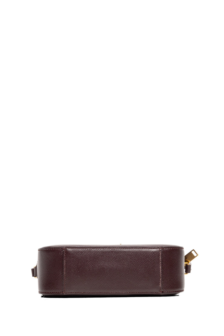 Saint Laurent 2015 Grain Leather Small Classic Monogram Camera Bag