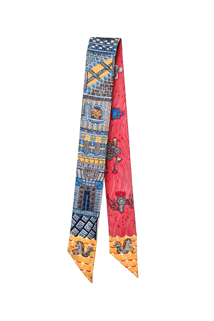 Hermes Super Silk Quest Twilly