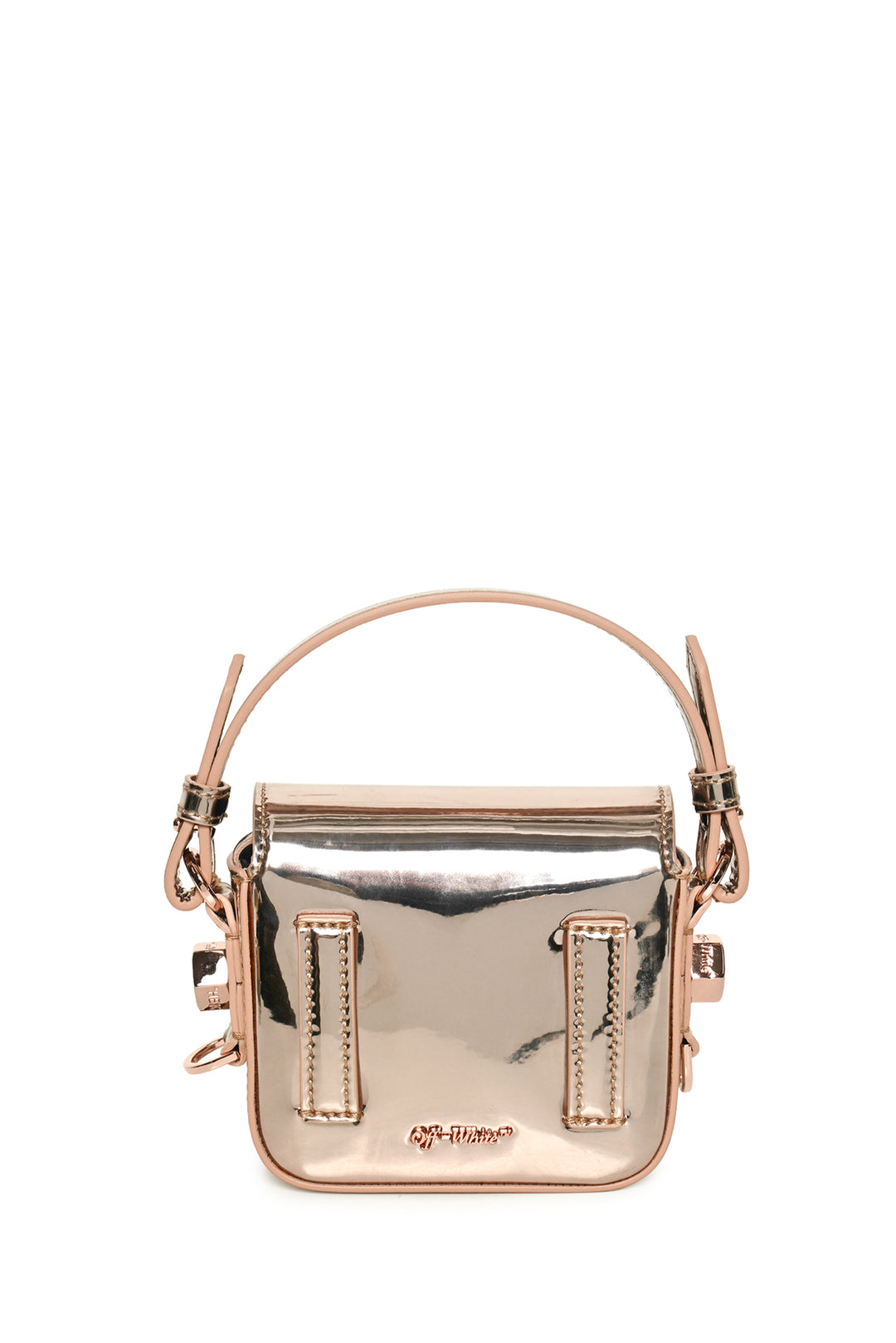 Off White Mirror Baby Flap Bag