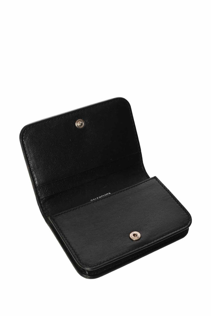 Balenciaga Metallic Cash Mini Wallet