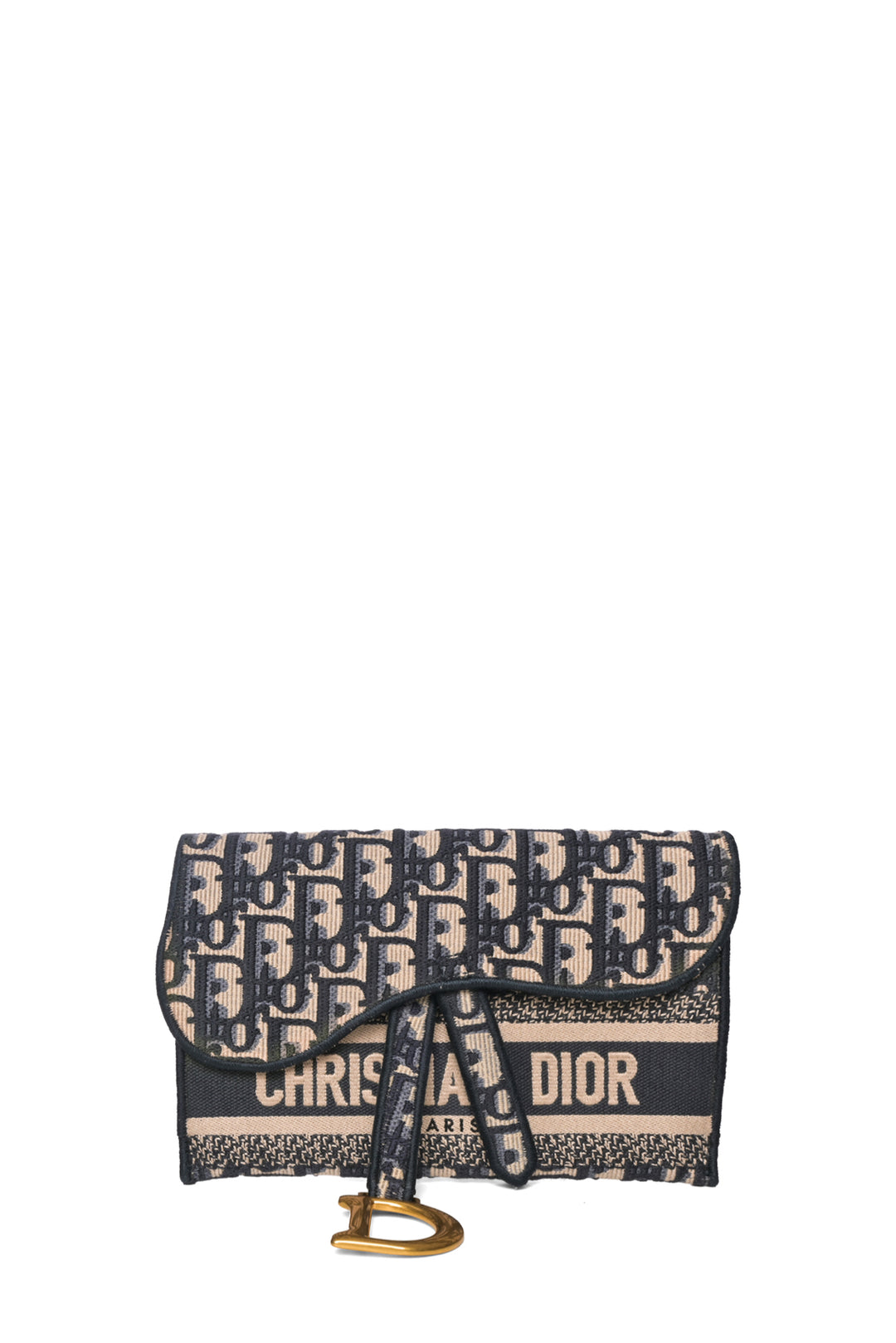 Dior Oblique Saddle Slim Belt Bag