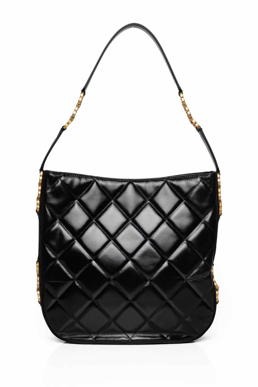 2022 Chanel Quilted Lambskin Hobo Bag