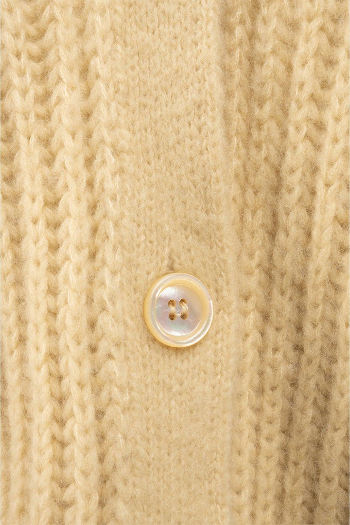 Celine Size XS Cashmere & Silk Cropped Cardigan