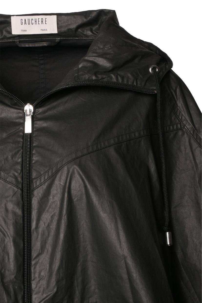 Gauchere Size 34 Bat Wing Hooded Jacket