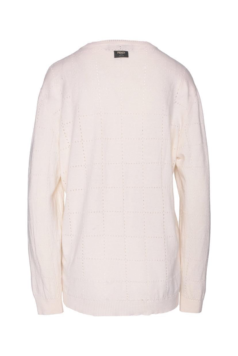 Fendi Size 54 Men's Wool Sweater