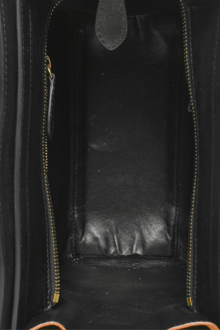 Celine 2015 Tri Colour Micro Luggage Tote