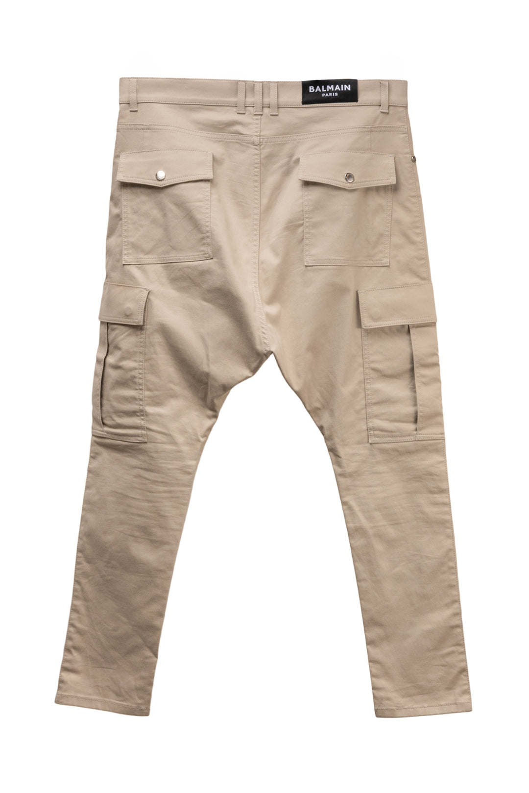 Balmain Size 36 Men's Cotton Cargo Trousers