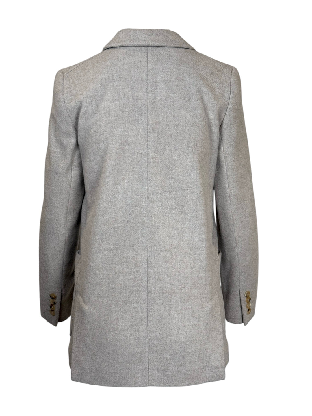 Max Mara Size 2 Single Breasted Alpaca, Cashmere & Camel Blazer