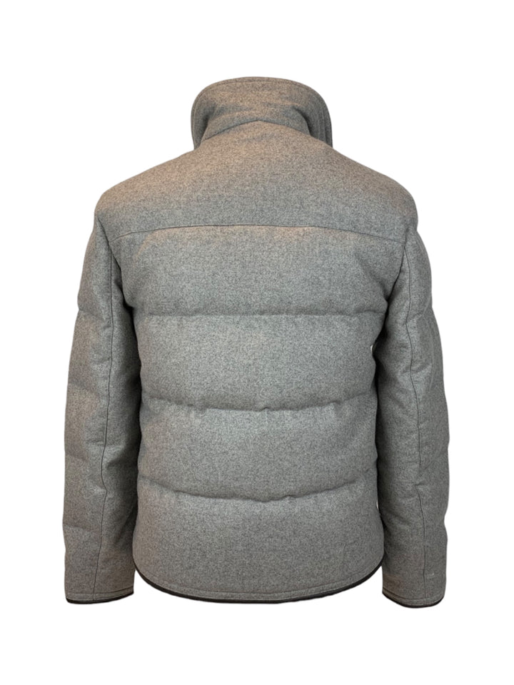 Hermes Size 36 Men's Water-Repellent Cashmere Quilted Jacket