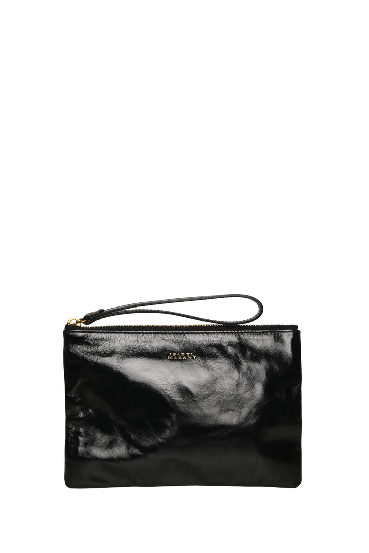 Isabel Marant Mino Crinkled-Leather