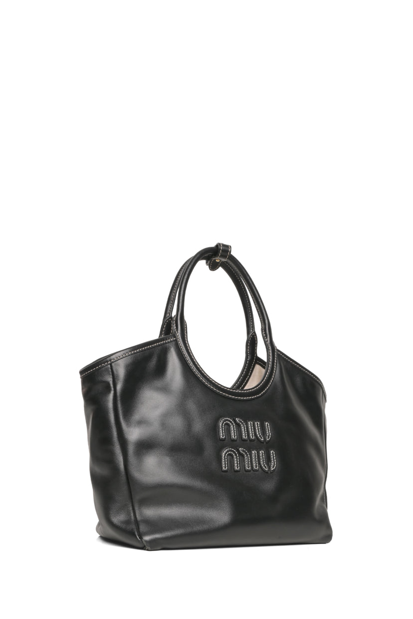 Miu Miu Ivy Leather Tote