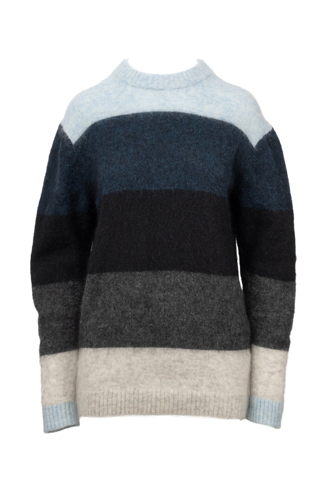 Acne Studios Size XS Albah Mohair Blend Colour Block Sweater