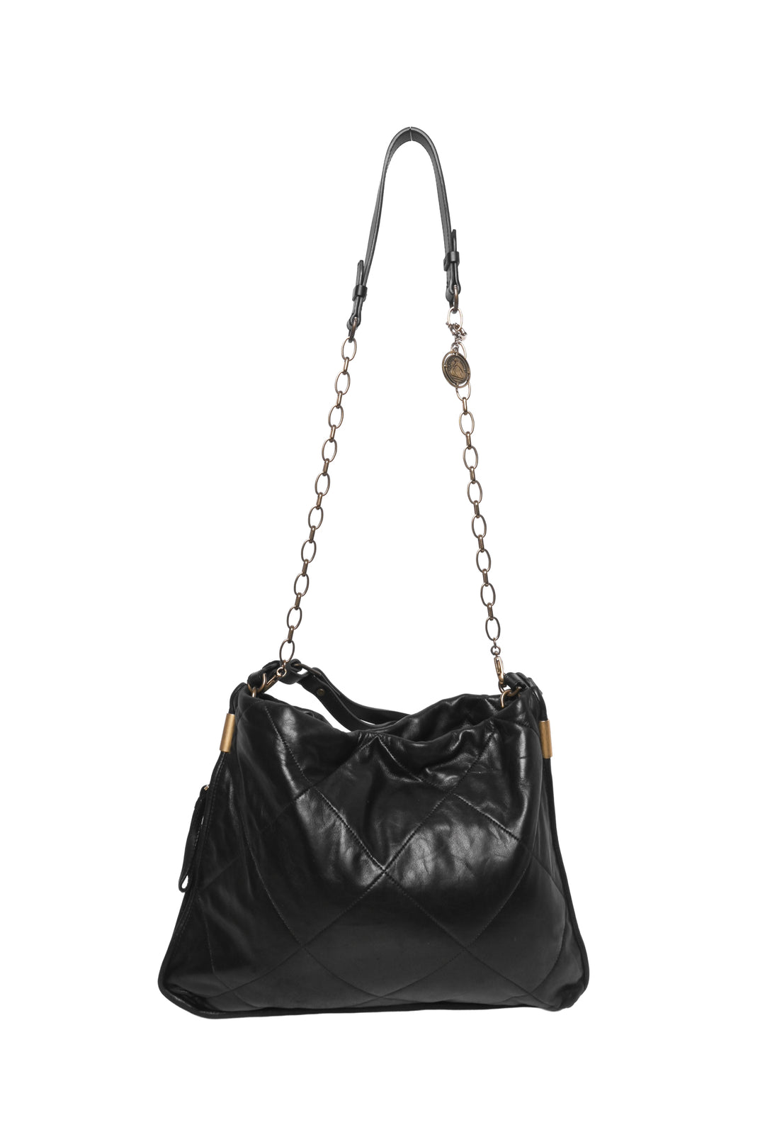 Lanvin Quilted Leather Shoulder Bag