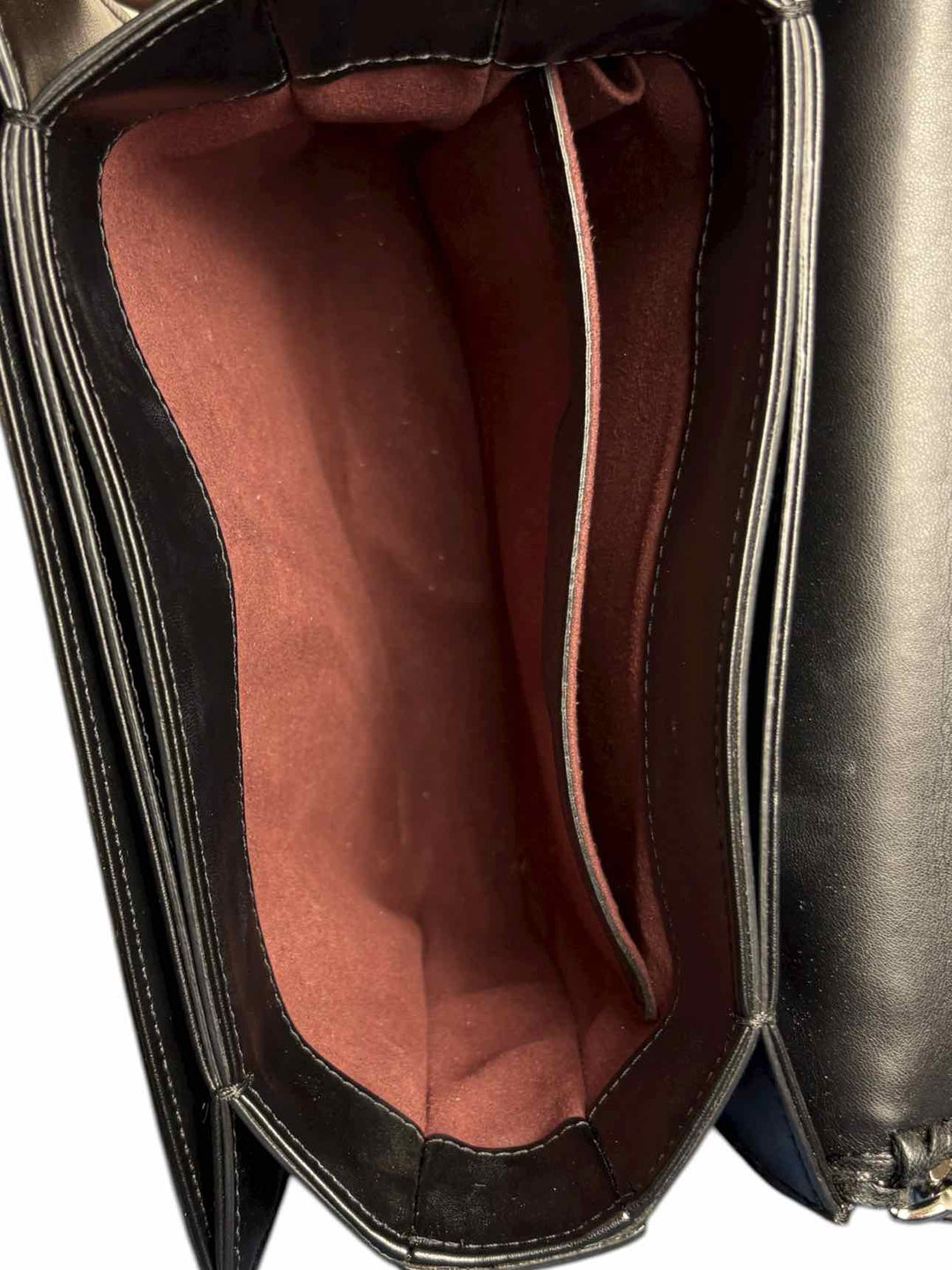 Stella Mccartney Woven Faux Leather Falabella Box Shoulder Purse