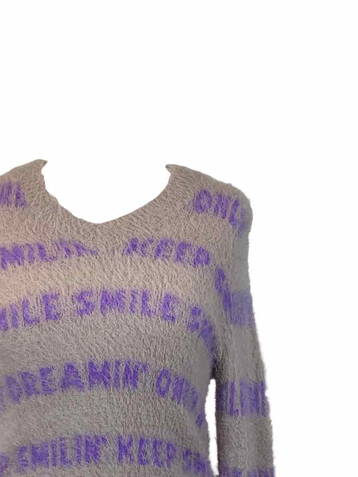 Stella Mccartney Size 40 Smile Graphic Sweater