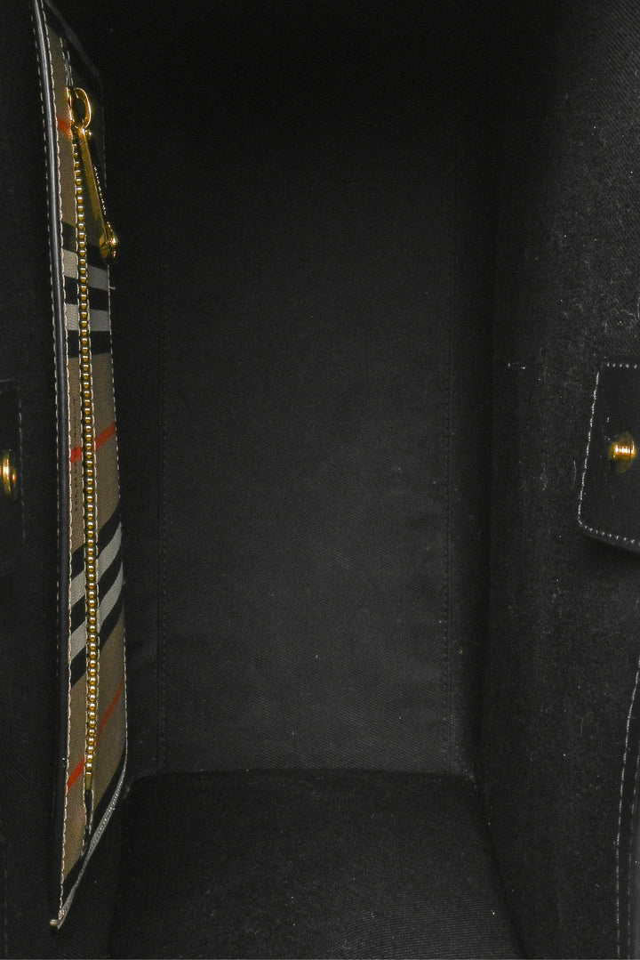 Burberry Icon Stripe Vertical Tote