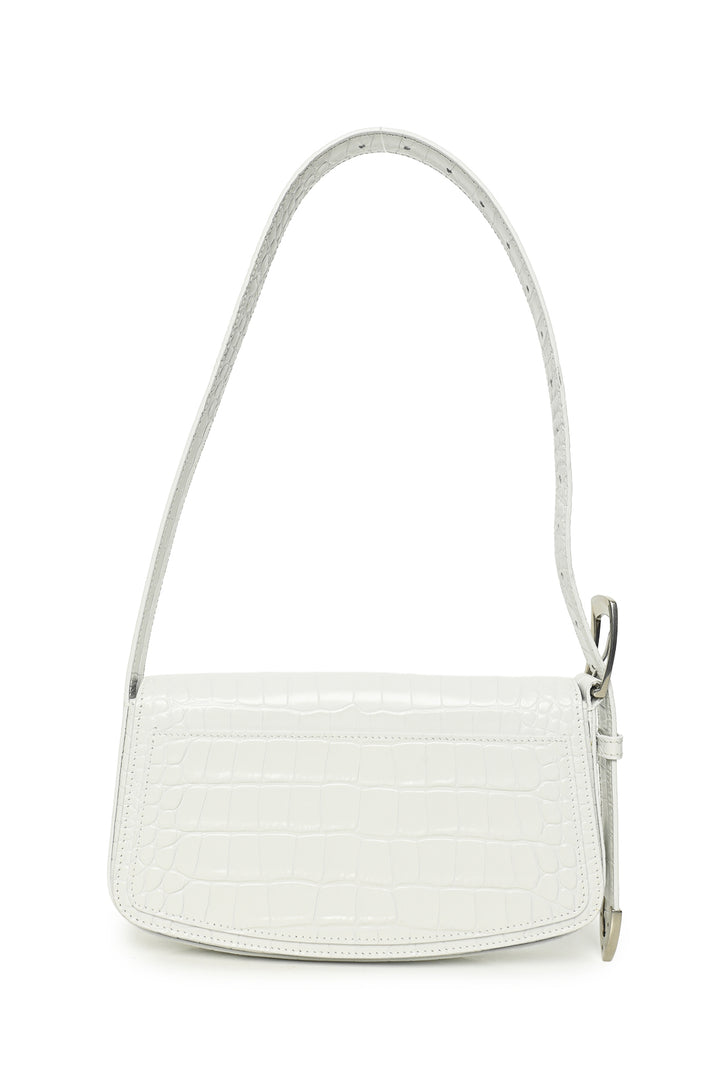 Balenciaga F/W 2020 Croc Embossed Leather Ghost Sling Shoulder Bag