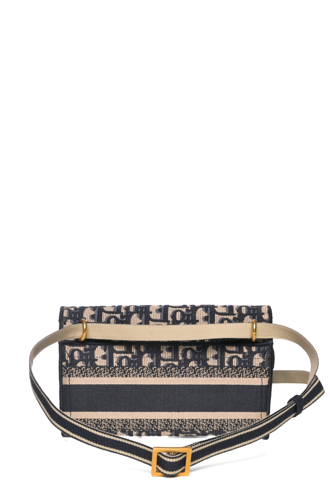 Dior Oblique Saddle Slim Belt Bag