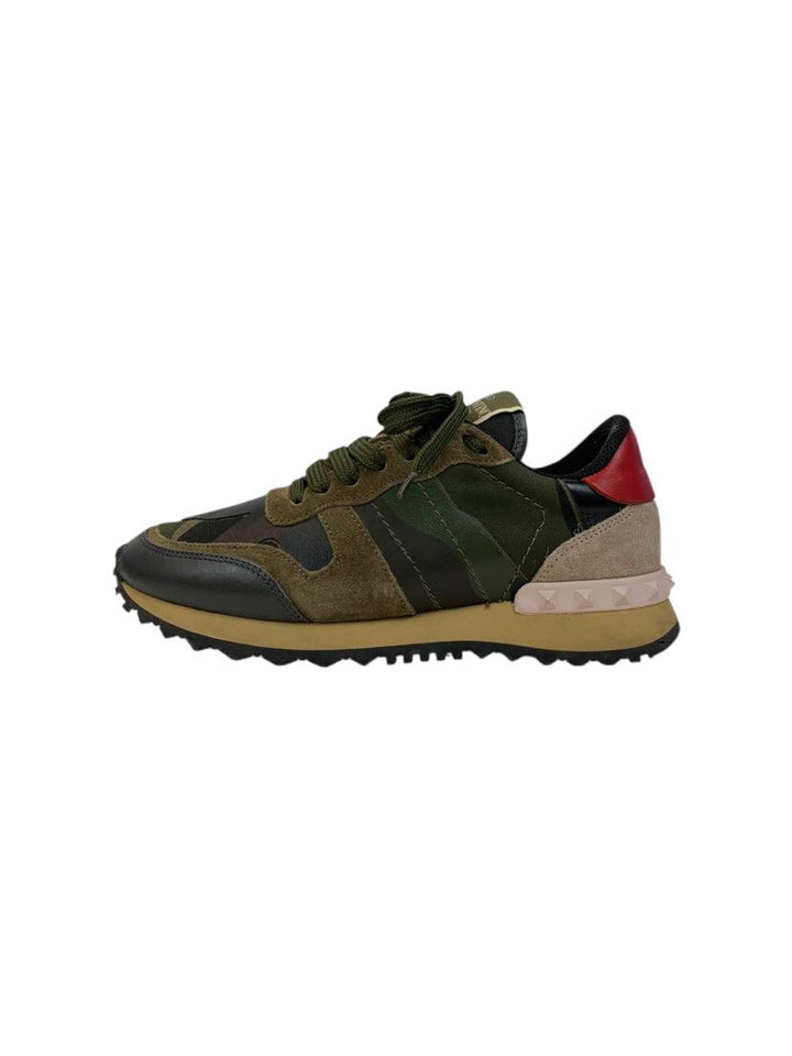 Valentino Size 35.5 Camo Rockrunner Sneaker