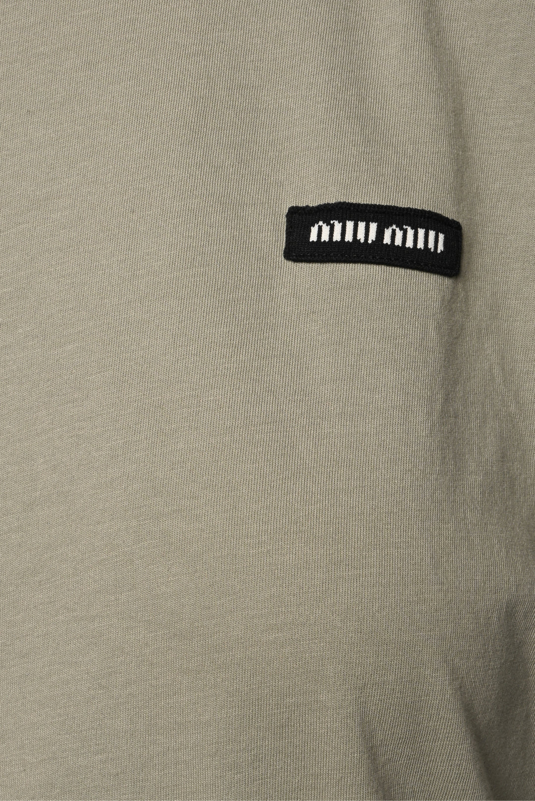 Miu Miu Size XS 2023 Logo Cotton Tank Top