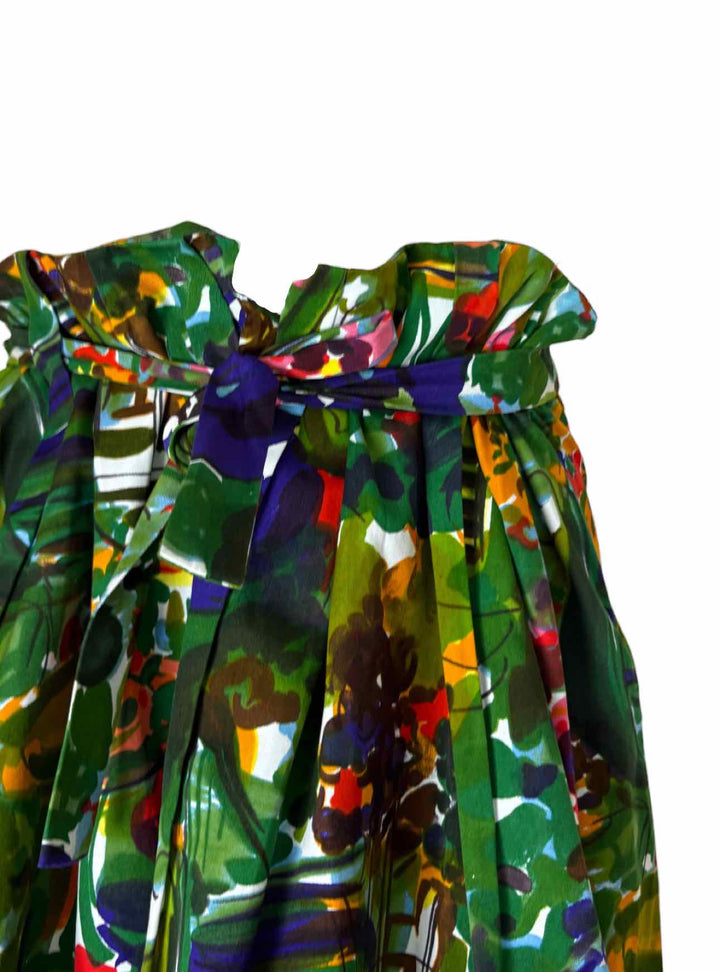 Marni Size 42 Floral Cotton Skirt