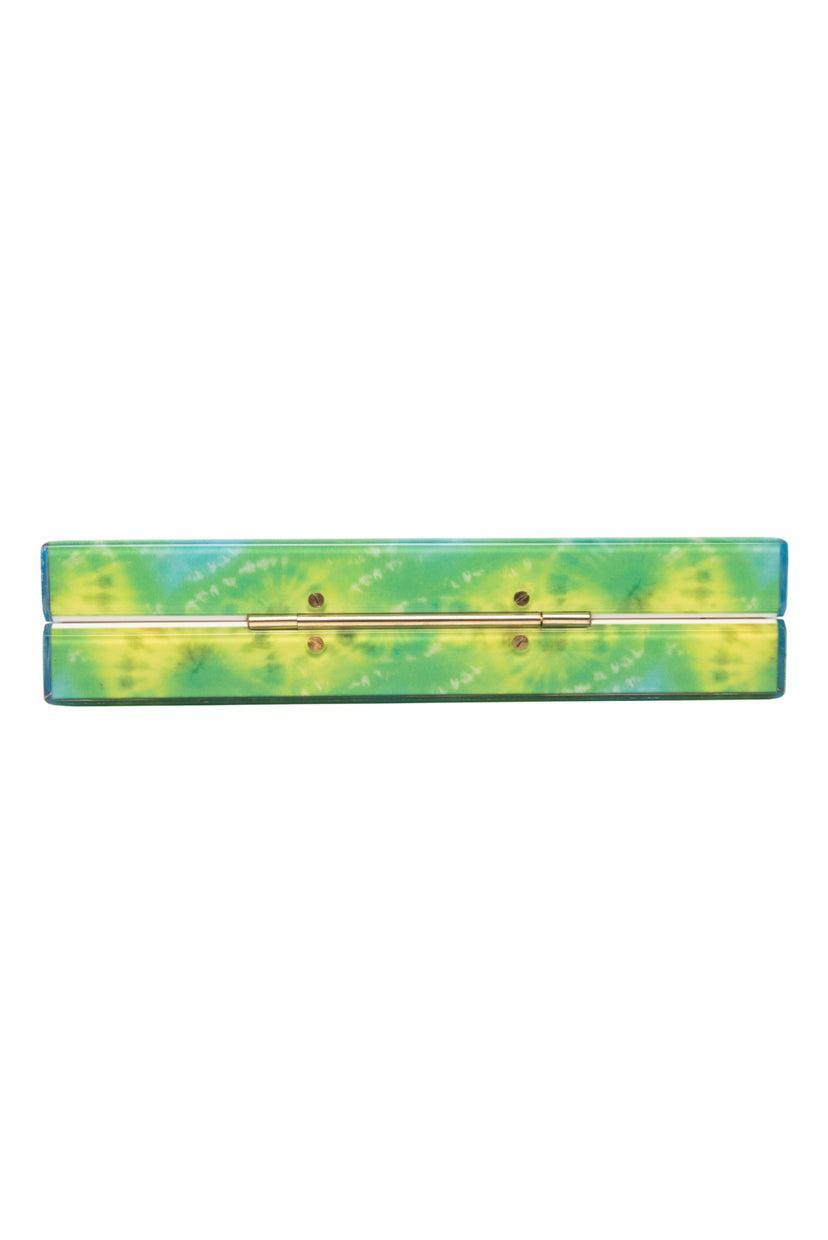 Charlotte Olympia Rainbow Tie-Dye Pandora Clutch