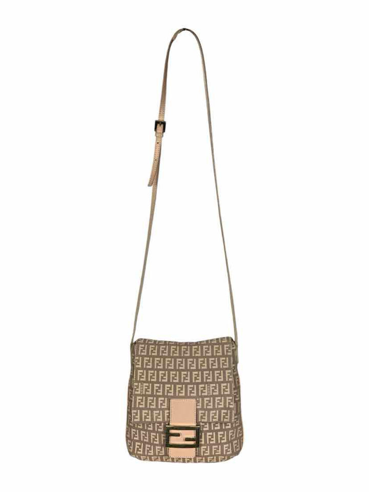 Fendi Zucchino Mama Baguette Crossbody