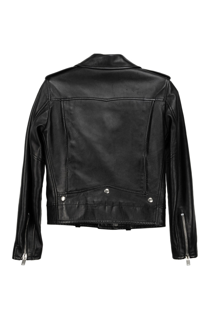 Saint Laurent Size 36 2016 Lamb Leather Moto Jacket