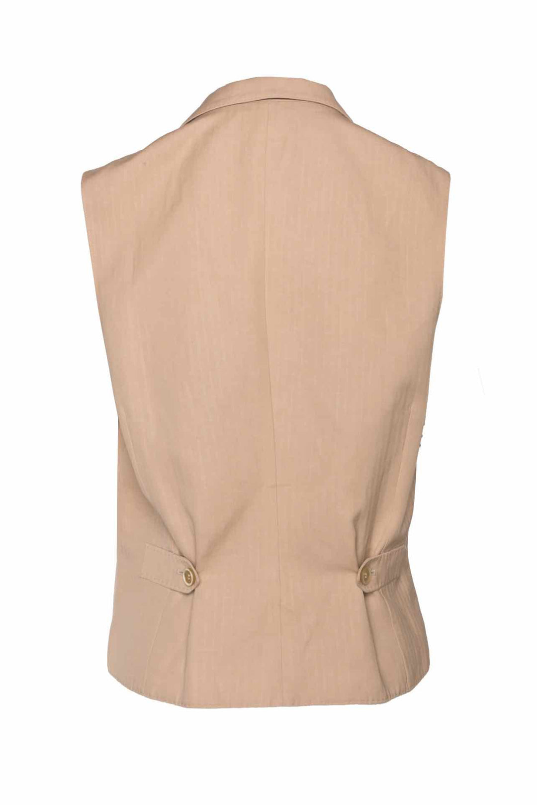 Brunello Cucinelli Size M Men's Double Breasted Wool & Linen Vest