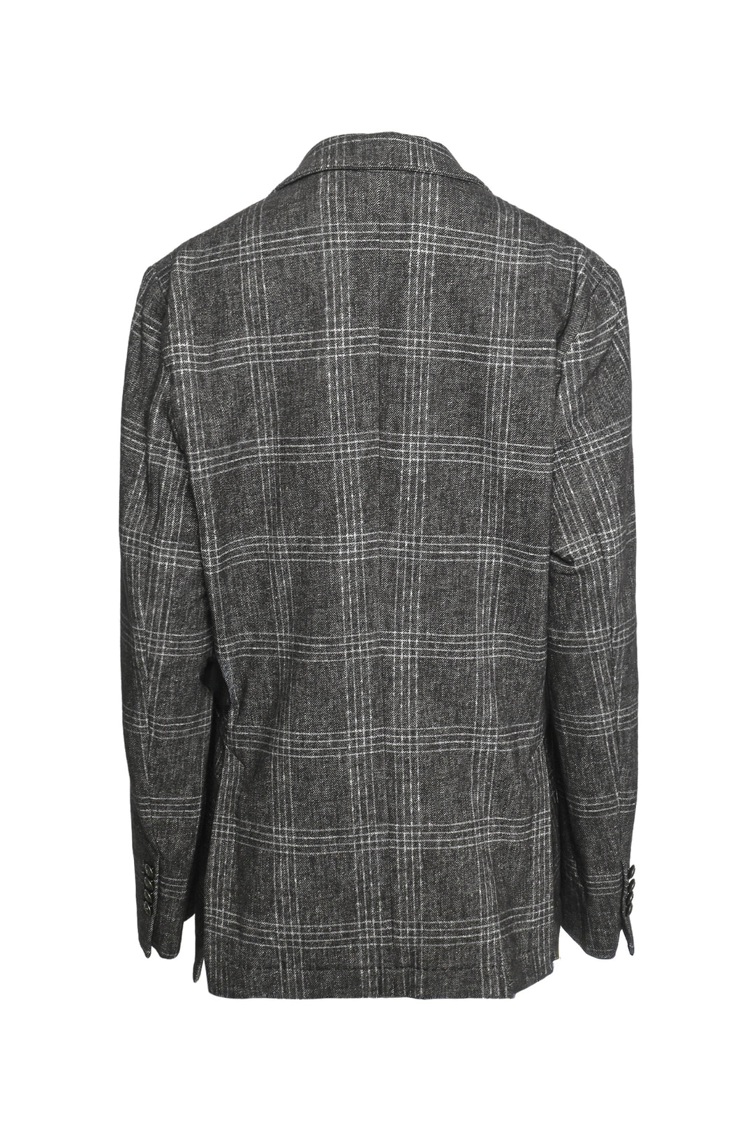 Circolo Size 40 Men's Plaid Cotton Blazer