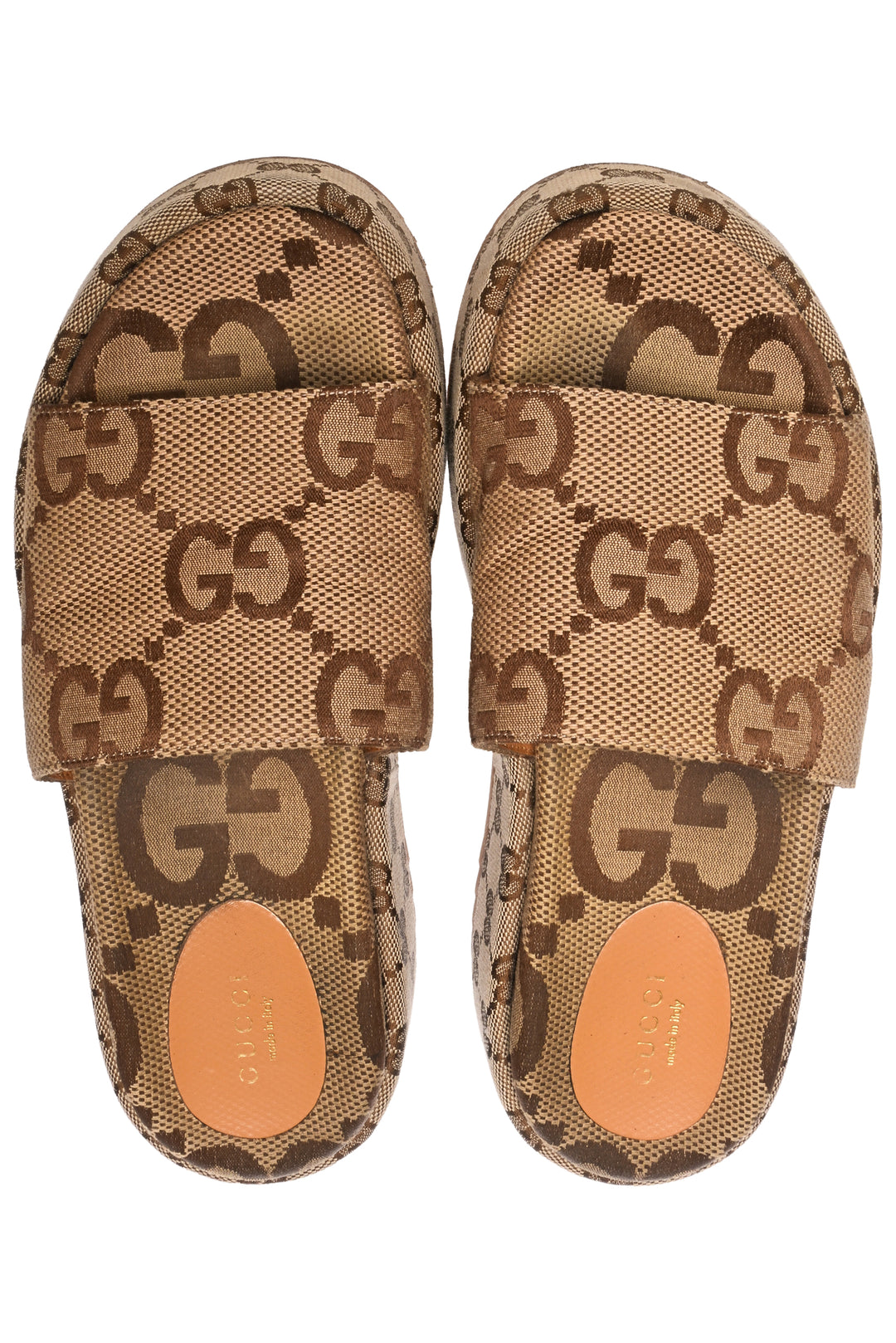 Gucci Size 38.5 Platform Slides