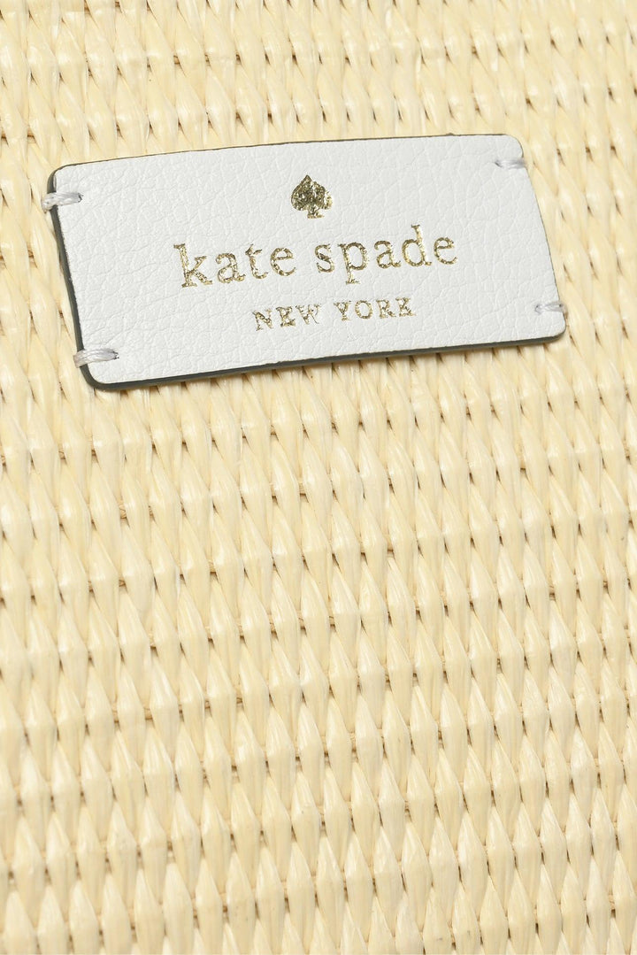 Kate Spade New York Ash Straw Lemon Zest Large Tote