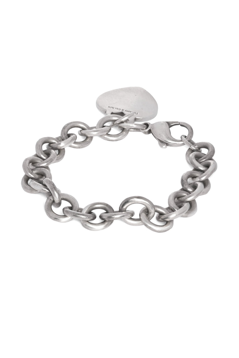 Tiffany Heart Tag Charm Bracelet