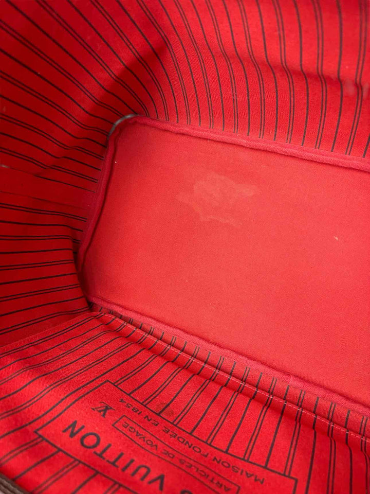 Louis Vuitton Damier Ebene Neverfull GM Purse