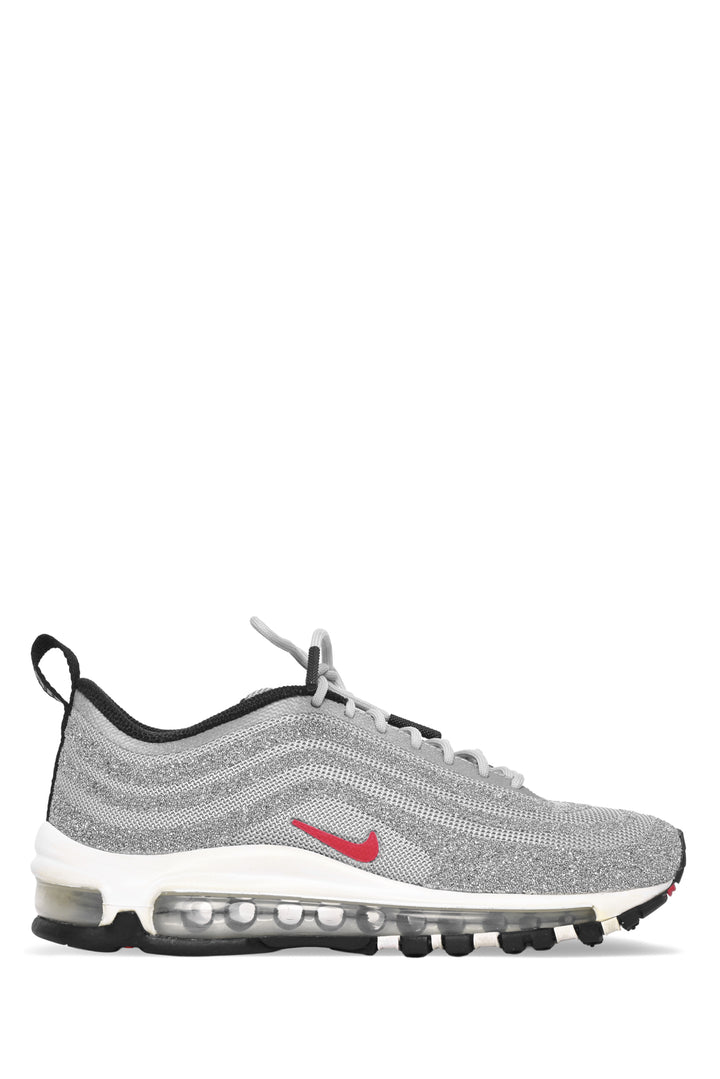 Nike Size 36.5 Air Max 97 LX Swarovski Silver Bullet Sneaker