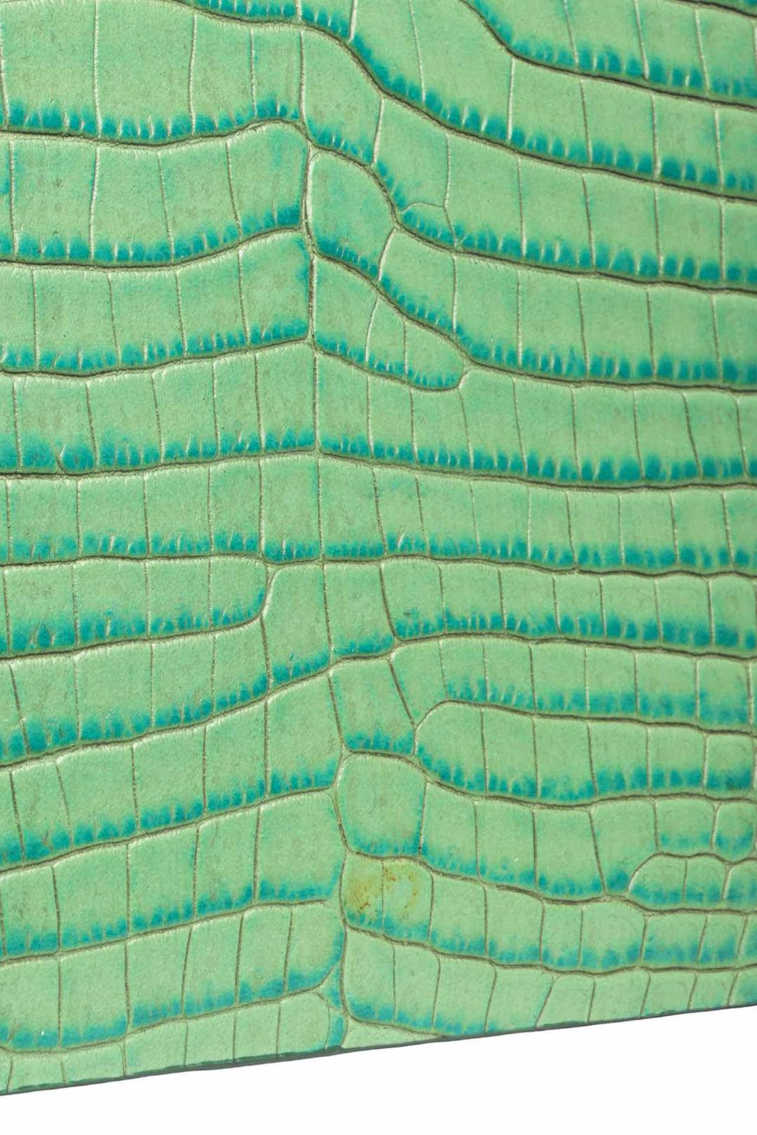 Dries Van Noten Oversized Croc Embossed Clutch