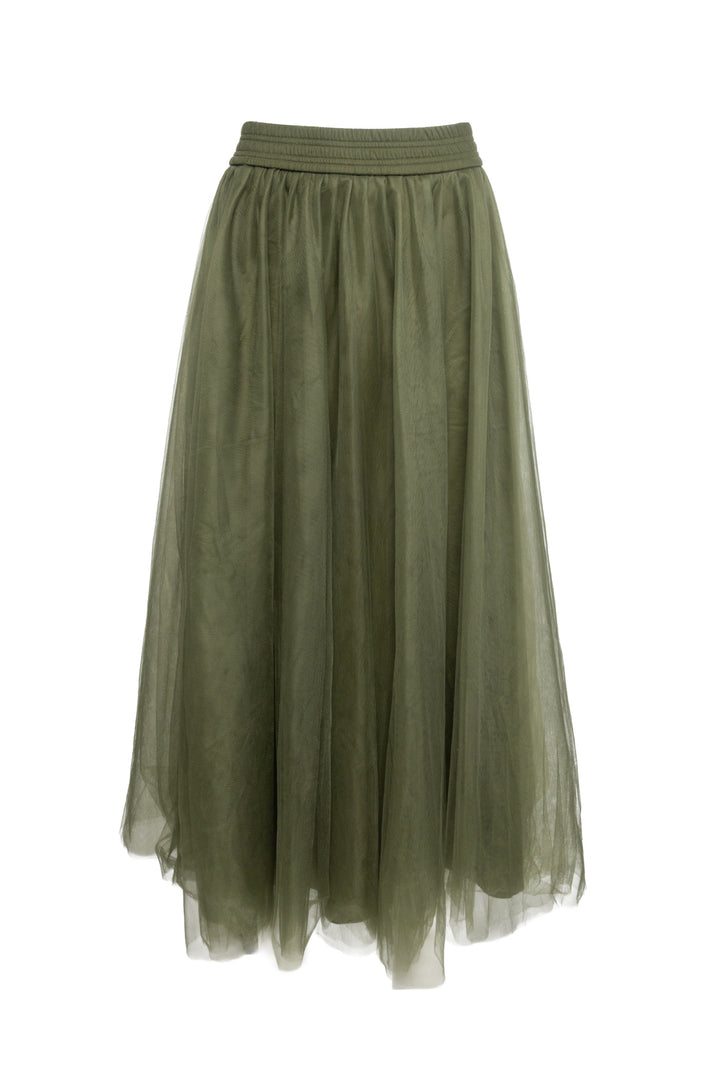 Fabiana Filippi Size XS Tulle Midi Skirt